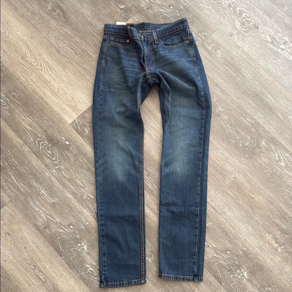 Levi's Blue Slim Fit Jeans with Classic Denim Look